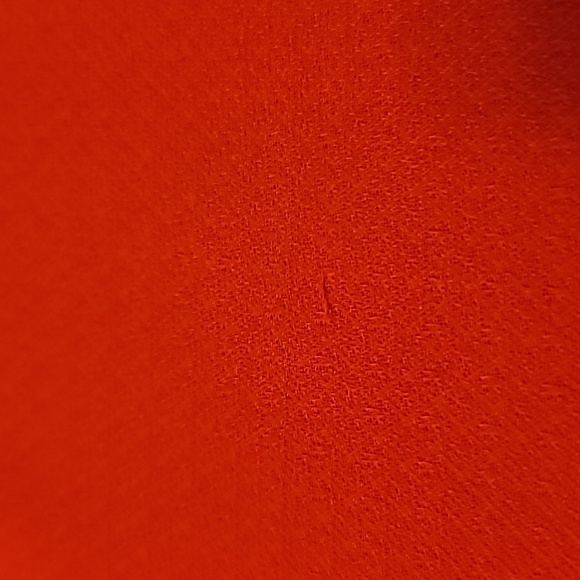 GiGiO plus XL womens red blouse shear large flutter sleeve back keyhole - Picture 9 of 13